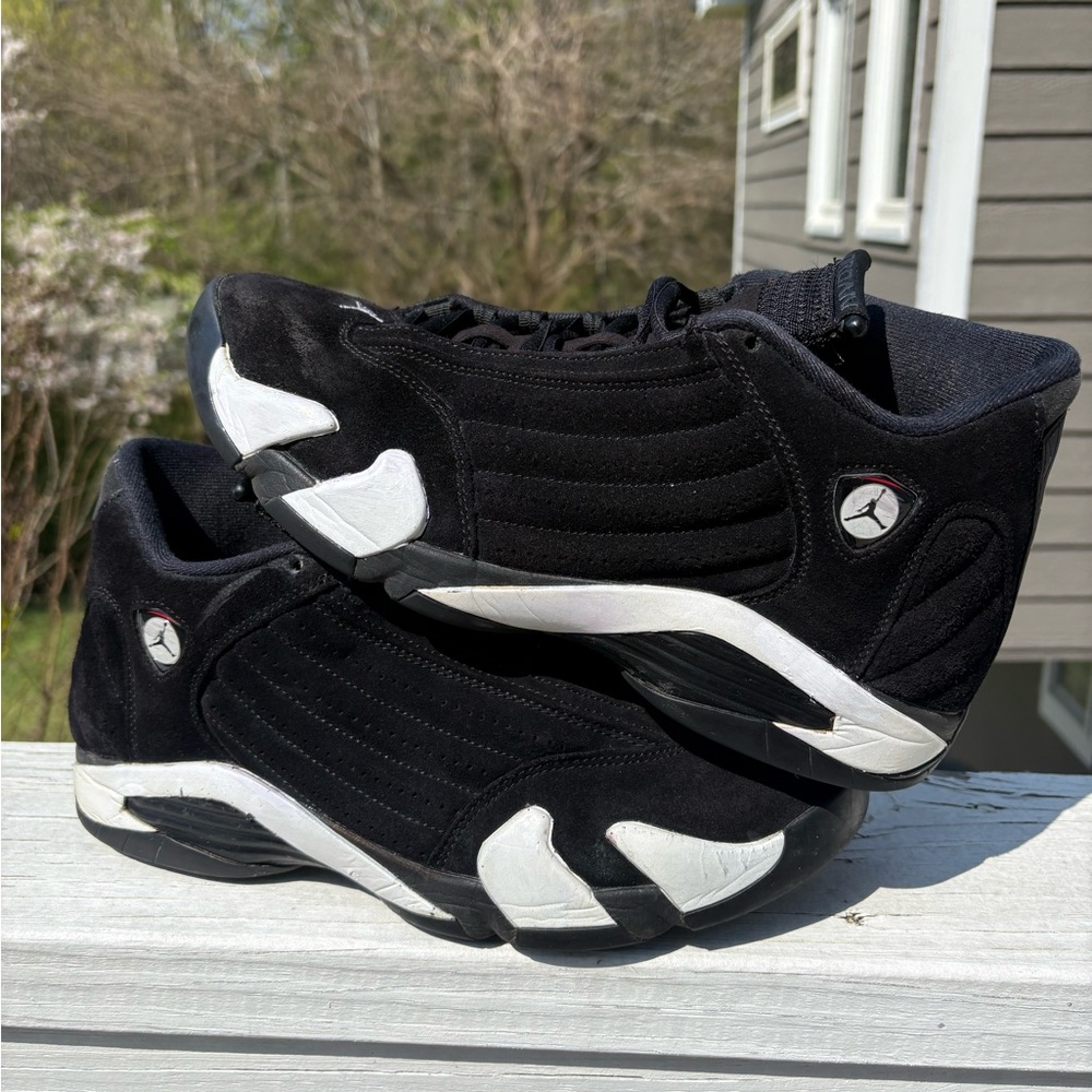 Jordan 14 Black/White size 10